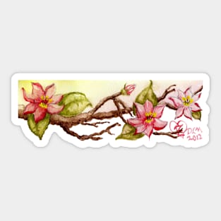 flowering tree branch Sticker